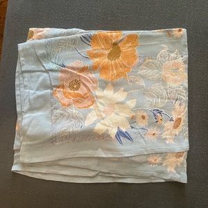 Blue Floral Urban Outfitters Tapestry